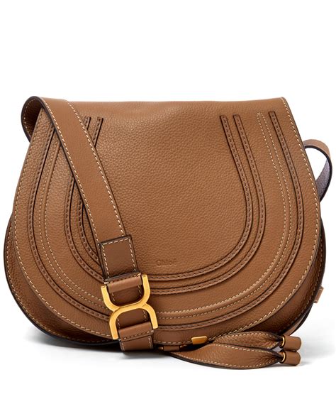 chloe leather shoulder bag|chloe saddle bag medium.